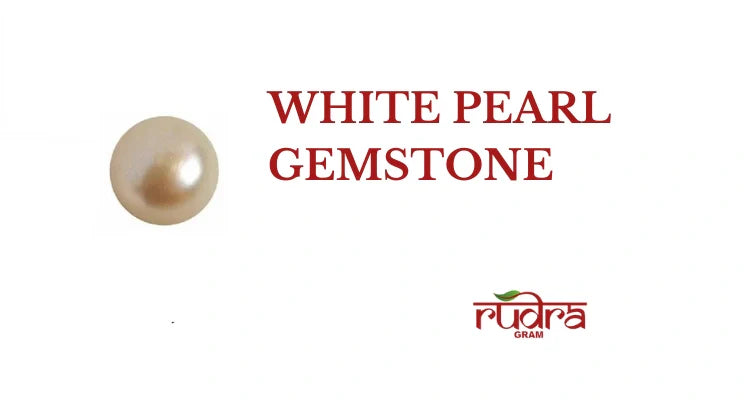 Beautiful white pearl gemstone highlighting the mystical properties of pearl stones