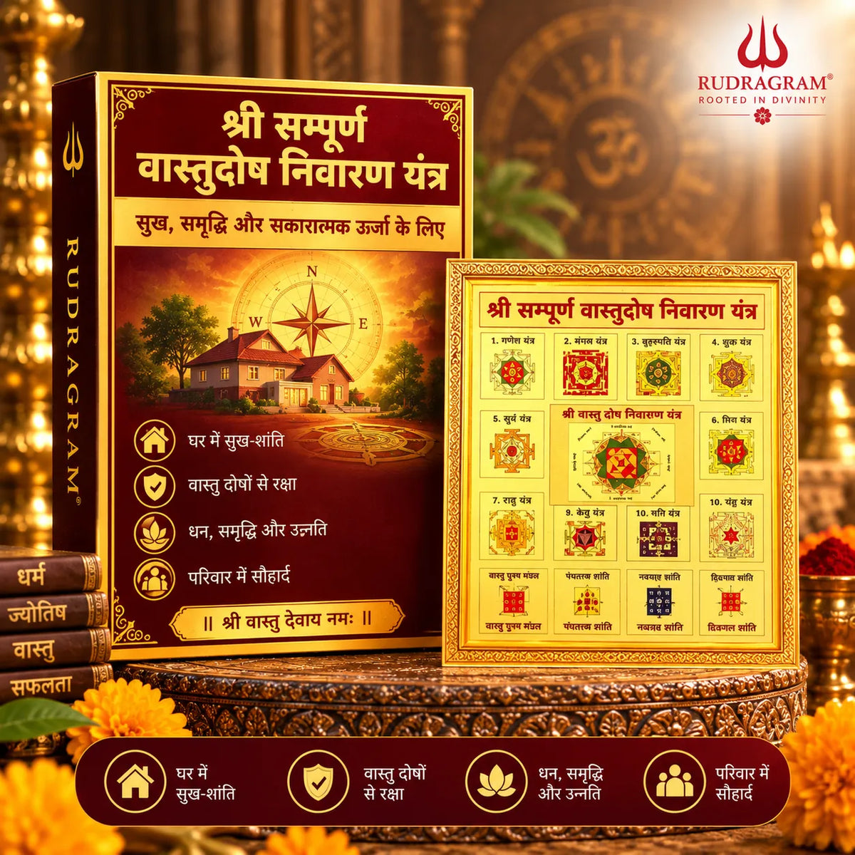 Shri Sampoorn Vastu Yantra – 100% Energized