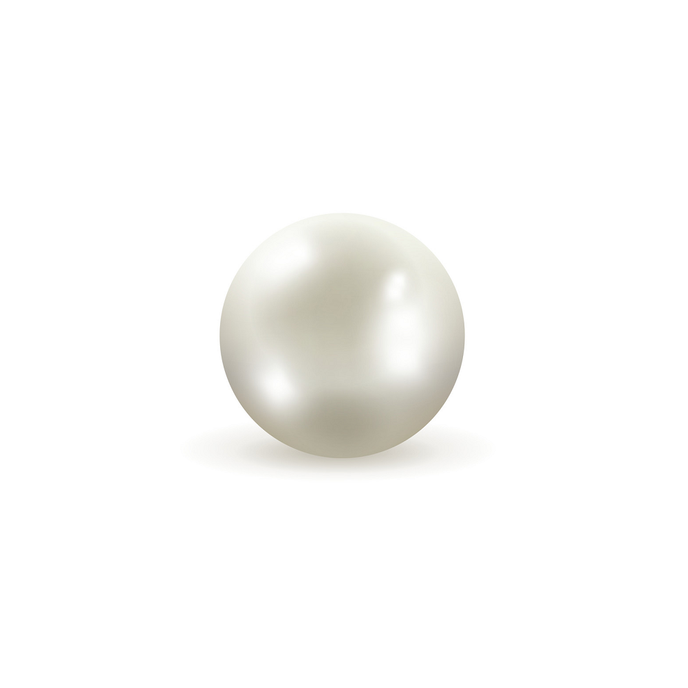 Buy white pearl stones showcased in a smooth, lustrous round design for elegant jewelry making