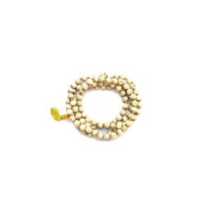 Original Tulsi Mala with Wooden Beads for Prayer and Meditation Practices