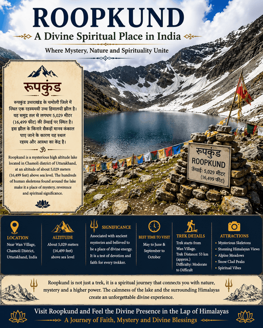 Roopkund – A Divine Spiritual Place in India