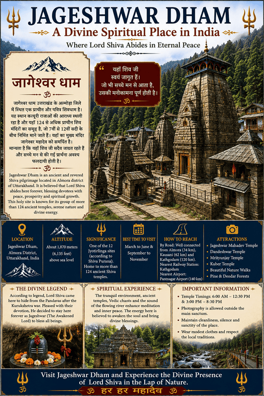 Jageshwar Dham – A Divine Spiritual Place in India