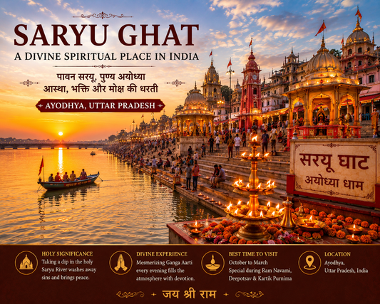Saryu Ghat – A Divine Spiritual Place in India