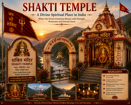 Shakti Temple – A Divine Spiritual Place in India