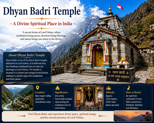 Dhyan Badri Temple – A Divine Spiritual Place in India