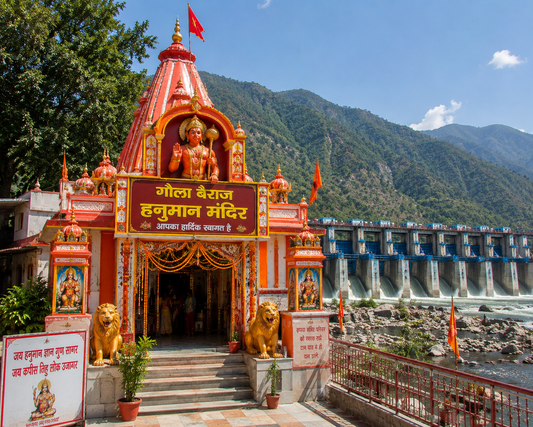Gaula Barrage Hanuman Temple A Divine Spiritual Place in India