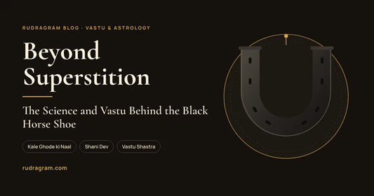 Beyond Superstition: The Science and Vastu Behind the Black Horse Shoe