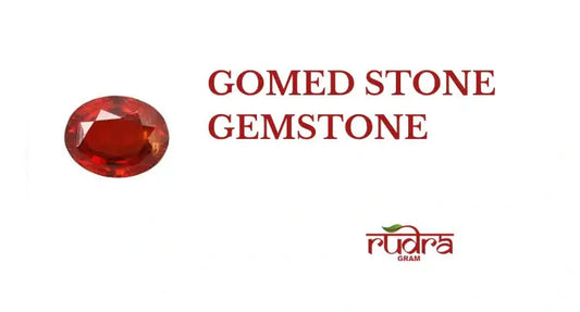 Gomed stone benefits highlighted with a vibrant red gemstone for wellness and healing properties