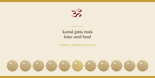 Kamal Gatta Mala: The Lotus Seed Mala for Meditation and Well-being