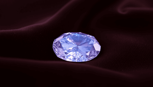 Neelam stone care tips for maintaining the beauty of this stunning gemstone on elegant fabric