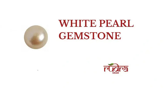 Beautiful white pearl gemstone highlighting the mystical properties of pearl stones