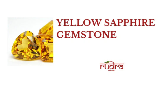 Yellow Sapphire Stone for Divine Luck, Prosperity, Blissful Matrimony