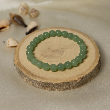 Natural Aventurine Quartz Bracelet – Prosperity, Balance & Positive Energy