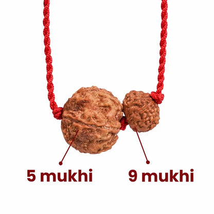 Pisces Zodiac (Meen Rashi) Rudraksha Kavach