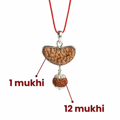 Leo Zodiac (SIngh Rashi) Rudraksha Kavach