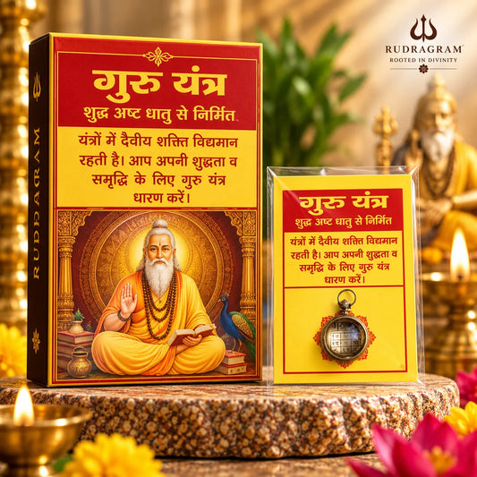 Guru Grah Yantra Locket – For Wisdom, Guidance & Growth
