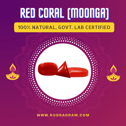 Original Red Coral Gemstone
