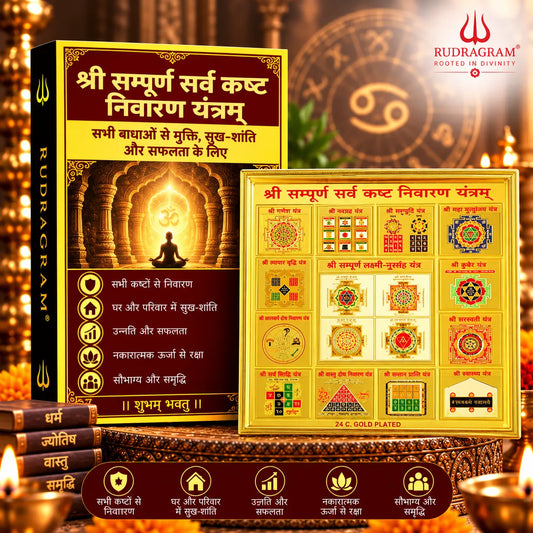रुद्रग्राम सर्व कष्ट निवारण यंत्र - 100% प्राकृतिक