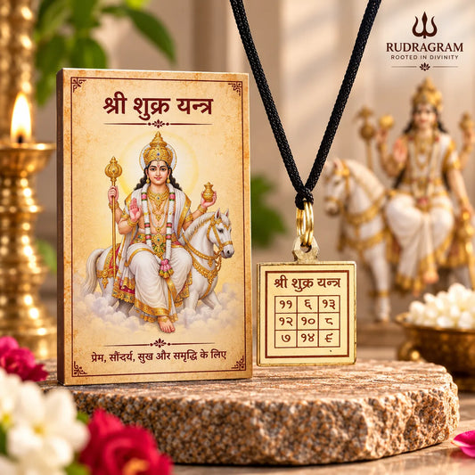 Shukra Grah Yantra Locket – 100% Natural & Certified