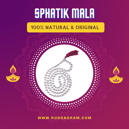 Original Sphatik Mala 
