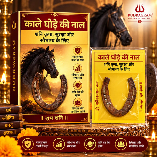 Black Horse Shoe (Kale Ghode ki Naal) – 100% Natural