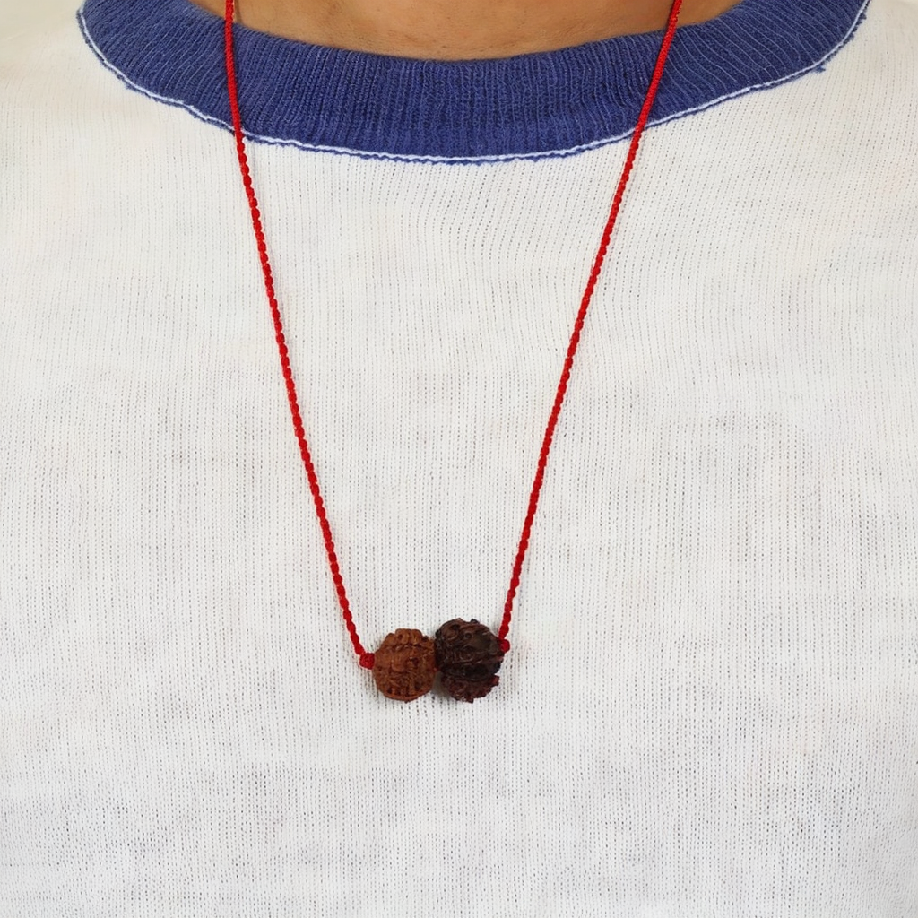 Mangal-Shani Karma Shakti Kavach – 1 & 7 Mukhi Rudraksha