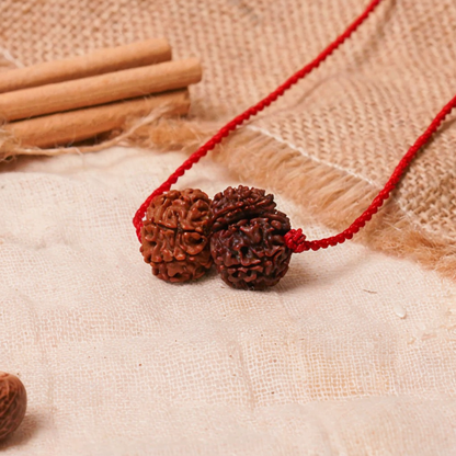 Mangal-Shani Karma Shakti Kavach – 1 & 7 Mukhi Rudraksha
