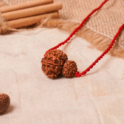 Surya-Rahu Grahan Dosh Kavach – 8 & 12 Mukhi Rudraksha