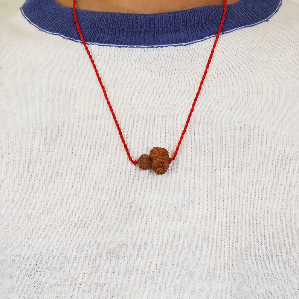Surya-Rahu Grahan Dosh Kavach – 8 & 12 Mukhi Rudraksha