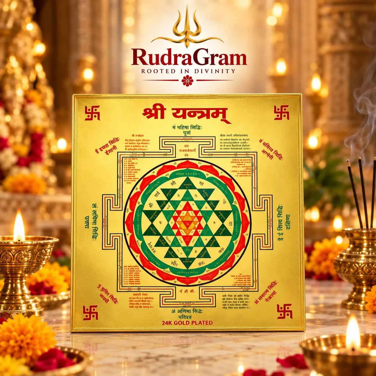 Shree Shree Yantra – 100% Energized