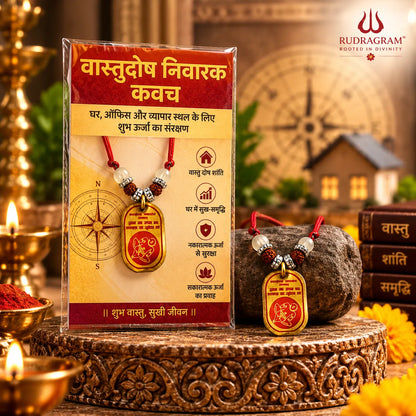 रुद्रग्राम वास्तु दोष निवारण यंत्र - 100% प्राकृतिक