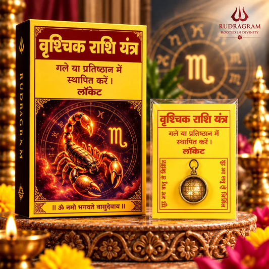 वृश्चिक राशि यंत्र लॉकेट
