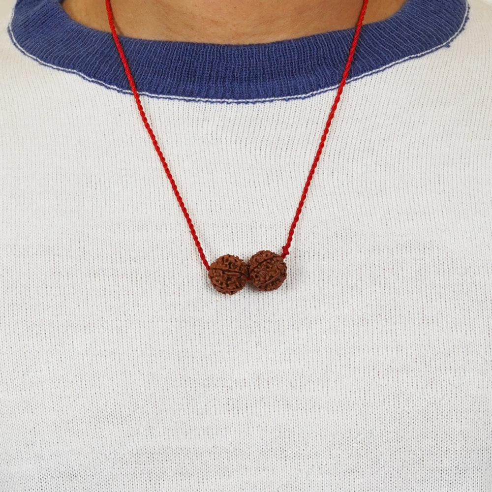 Shani-Rahu Kavach – 7 & 8 Mukhi Nepali Rudraksha