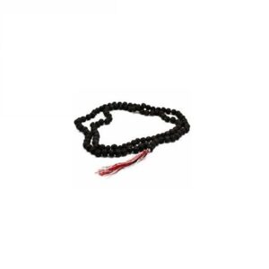 Natural Black Rudraksha Mala with 108 Japa Bead